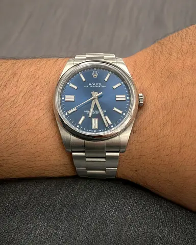 Rolex Oyster Perpetual Blue 41mm - 2022