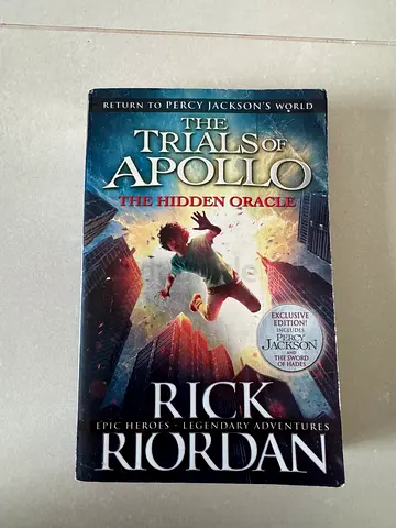The Trials of Apollo: The Hidden Oracle by Rick Riordan (Paperback)