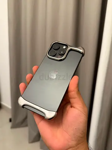 iPhone 15 Pro Max - 258GB (Black Titanium) in Good Condition with Arc Pulse Case