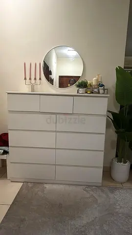 Customized white cabinet