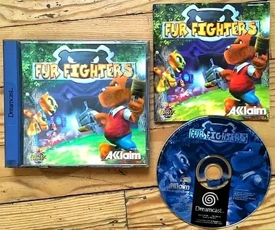 Sega Dreamcast Fur Fighters Complete PAL