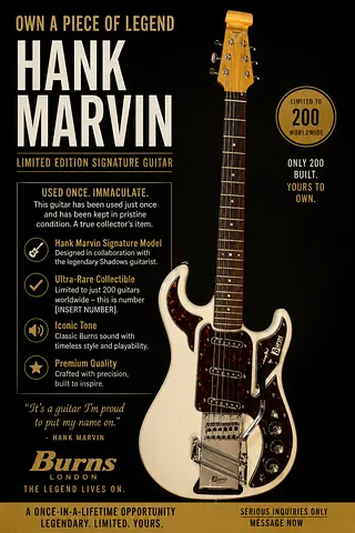 Vintage White Electric Guitar and Hand made Guitar