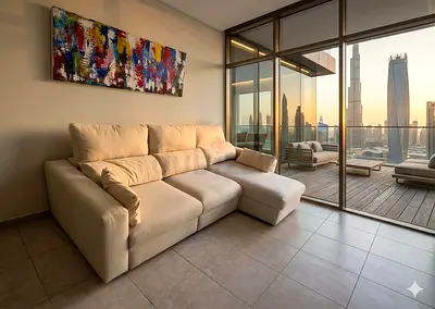 IKEA Esklstuna L Shape Sofa Bed Beige Good condition