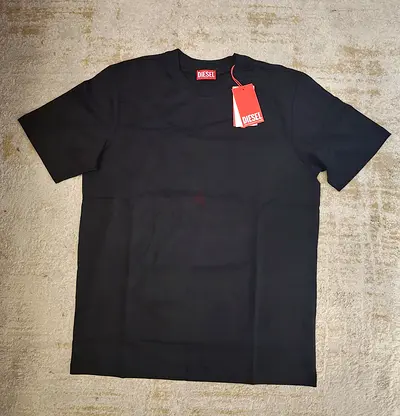 NEW Diesel Essential Crew Neck T-Shirt | Size M | Black