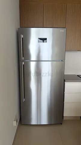 Sharp - Double Door Refrigerator 765L Sj-Sr765-Ss3 Silver