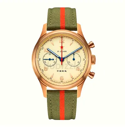 Seagull 1963 Bronze Edition – 40mm – Mechanical Chronograph – Full Set