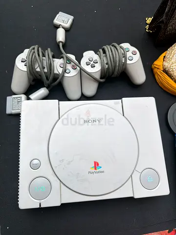 Sony PlayStation 1 (PS1) Classic Console with 2 Controllers - Working Condition