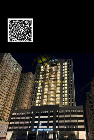 Garden Residence Building – Ajman A great opportunity to own a spacious one-bedroom apartment in Garden Residence, Ajman, featuring a practical layout