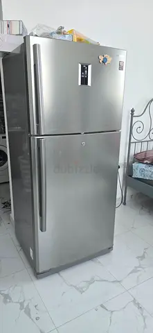 Samsung 476 liter 180cm high Silver Double Door Refrigerator - Good Working Condition