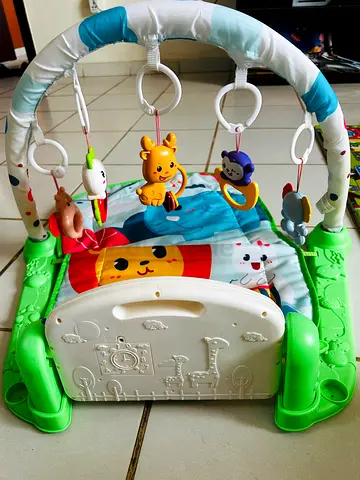 Baby Play Gym Activity Mat with Musical Piano - Good Condition