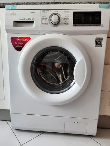 LG 8kg Front Load Washing Machine - Direct Drive, Good Condition