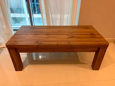 Wooden Coffee Table - Natural Finish