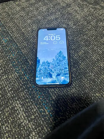 iPhone 13 Pro Max in good condition with case