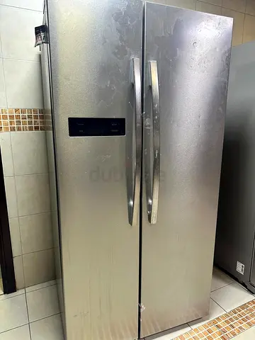 Side-by-side Stainless Steel Refrigerator (Used)