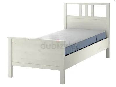 Single bed and table for  bed