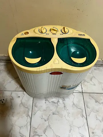 Twin Tub Portable Washing Machine - 4kg (Used, Working)