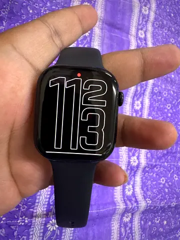 Used Apple Watch Series 10 (45mm) - Good Condition, Black Sport Band