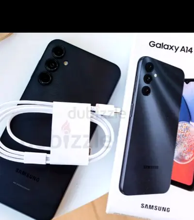 Samsung Galaxy A14 (Black) with Charger Cable - Good Condition
