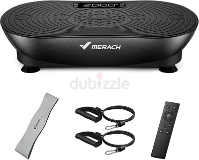 MERACH Vibration Plate Exercise Machine, Vibration Plate lymphatic Drainage Weight
