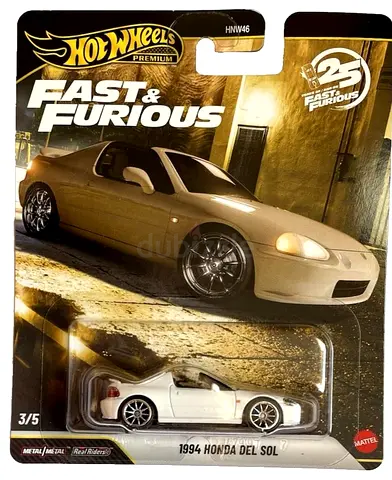 Hotwheels Fast and Furious Honda Del Sol