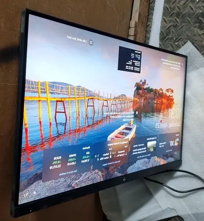 75Hz 27inc 2K IPS Display QHD LED Monitor With Type C Port + Original Stand Model No HP E27u-G5