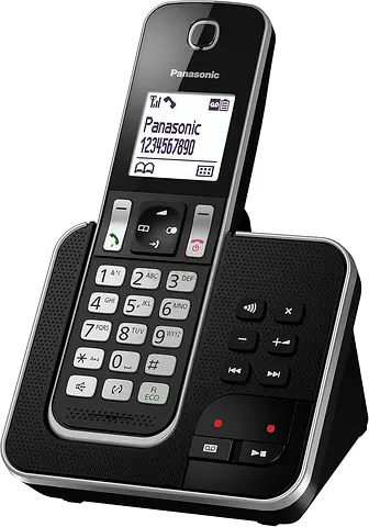 Panasonic KX-TGD320UE Cordless Home Phone with Nuisance Call Blocker and Digital Answering Machine