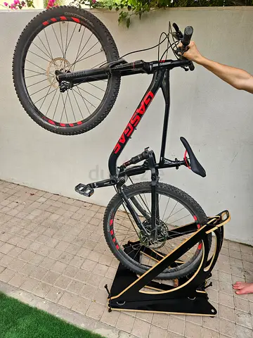 Portable wheelie balance trainer, foldable for space saving, made in Europe