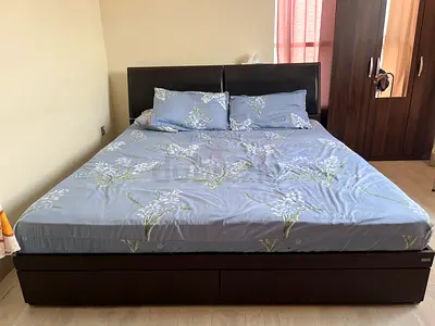 Bed frame with Mattress