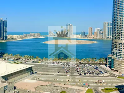 Open View Sea View Specious bright Apartment With Master bedroom with balcony fully Sunlight kitchen Main Street building Exit Too Dubai very Easy