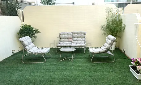 Pan Home outdoor lounge set with table — great condition
