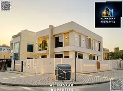 Corner villa on two streets, two floors and a roof, 6 master bedrooms, on Ammar Main Street, freehol