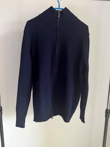 Alpha Massimo Rebecchi Men Dark Blue Sweater Size S