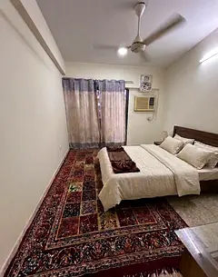 Bright Master Room with Private Balcony DEWA inclusive