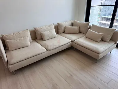 IKEA Soderhamn Corner Sofa Beige Good condition