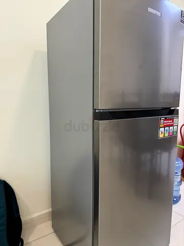 LG Top Freezer Refrigerator - Stainless Steel, Good Condition