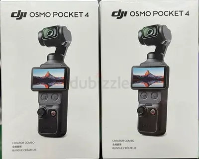 DJI Osmo Pocket 4 Creator Combo - Brand New (2 Units shown)