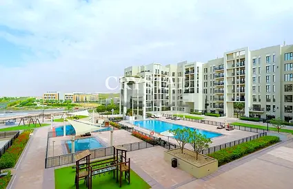 شقة بغرفة نوم واحدة | حياة بوليفارد 1A | شرفة مطلة على المدينة | وحدة غير مفروشة