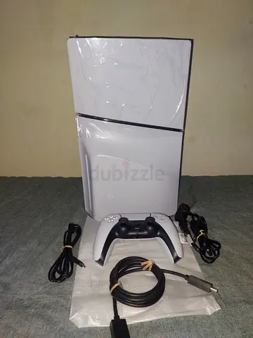 Sony PlayStation 5 Slim Console with Controller and Cables 1TB storage - Good Working Condition