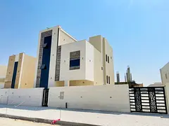 Corner 6 Bedroom Villa for Sale in Al Helio Ajman Large Plot Luxury All Fees Included