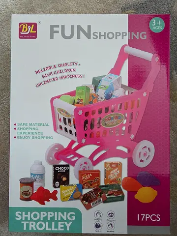 Kids Toys Shopping Trolley