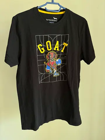 Harmont  Blaine Men Black T-Shirt Size M