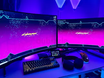 Insane CyberPunk Custom Water Cooled Gaming Computer