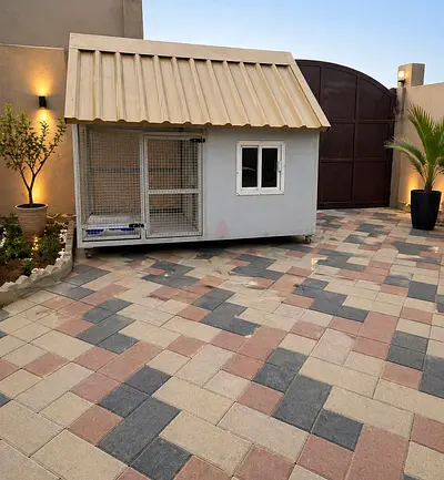 New Dog House with Roof