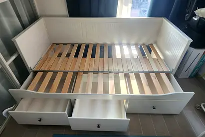 Ikea Day bed with two mettreses available in perfect condition
