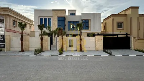 The most luxurious villas in Ajman, in prime locations next to the mosque and Jasmine Park, featuring a spacious courtyard, swimming pool, rooftop ter