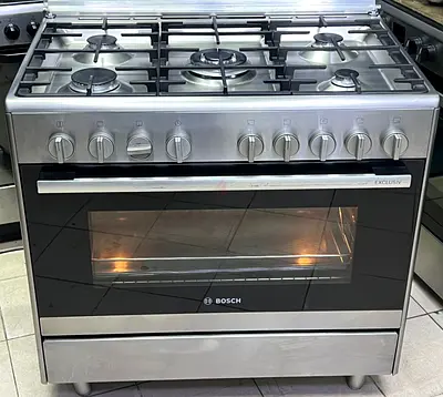 Bosxh latest model full gass 5 burner cooking range 90x60 stove