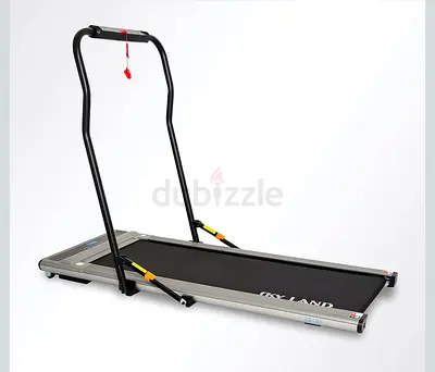 Foldable Manual Treadmill with Safety Key - Light Use. New is 1200uae aske 700uae