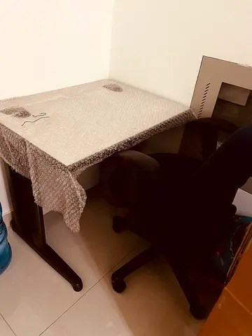 Compact Study/Computer Desk with Office Chair - Light Use