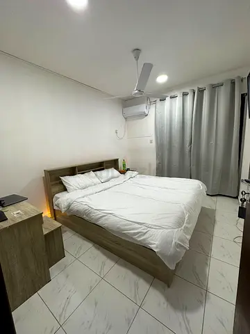 Fully Furnished Private Room with Balcony - Al Souq Al Kabeer, Bur Dubai