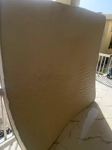 Single King size mattress in good used condition - beige